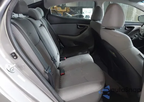 2011 Hyundai Elantra Gls (Ulsan Plant) из США, поврежденный, VIN KMHDH4AE2BU114150